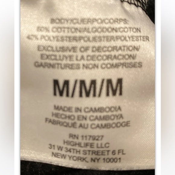 New K-Swiss Quarter Zip Fleece Pullover Men M Black Blue Red White SpellOut Logo - Picture 2 of 5